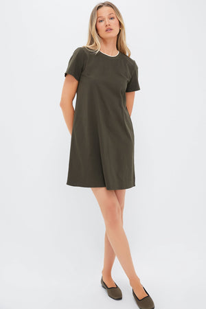 Olive Green Aimee Mini Dress