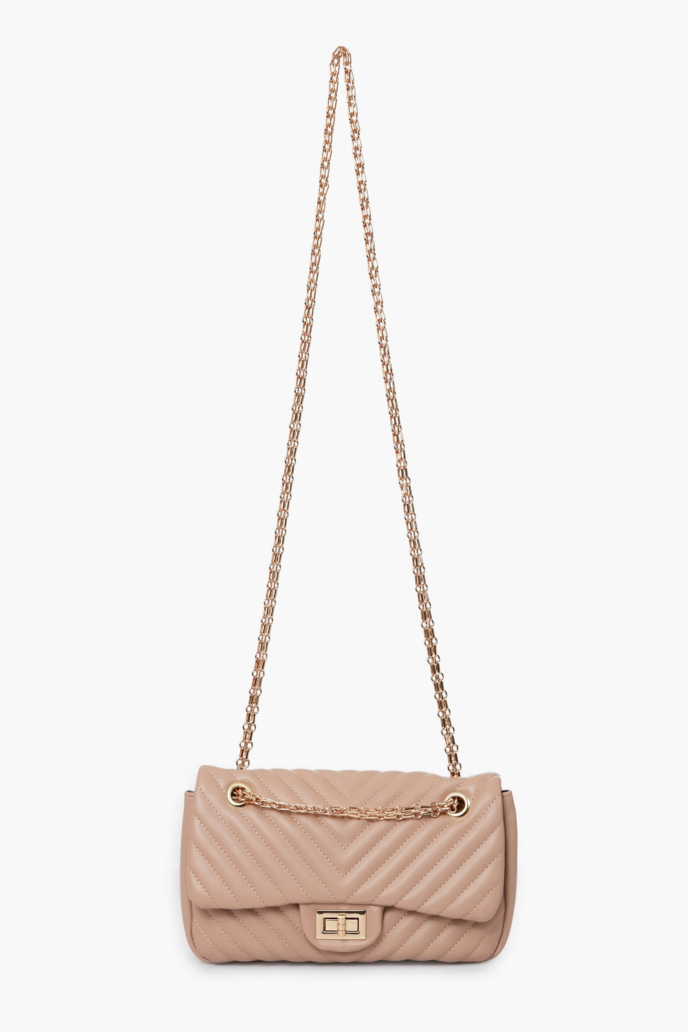 Natural Ayden Quilted Bag