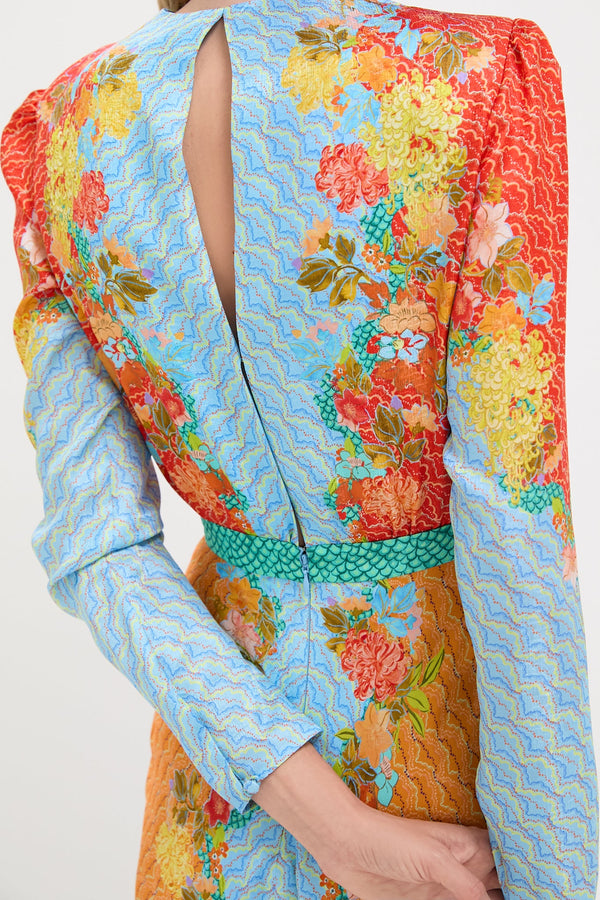 Florentina Cloud Caludia Midi Dress