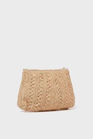 Natural Ivy Clutch