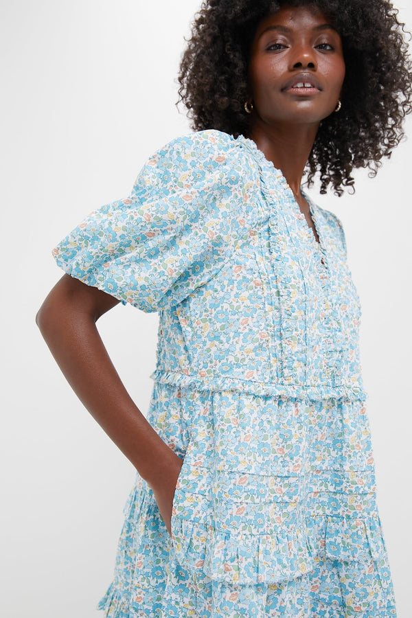 Mrs Stonely Blue Renee Dress