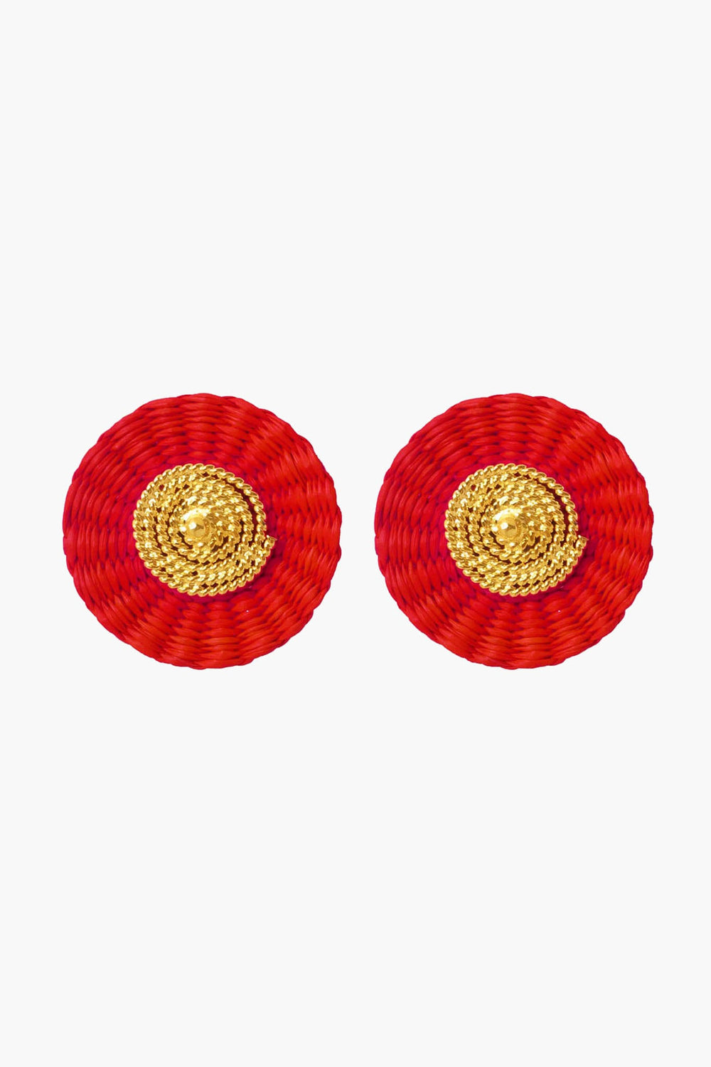 Red Iraca Studs