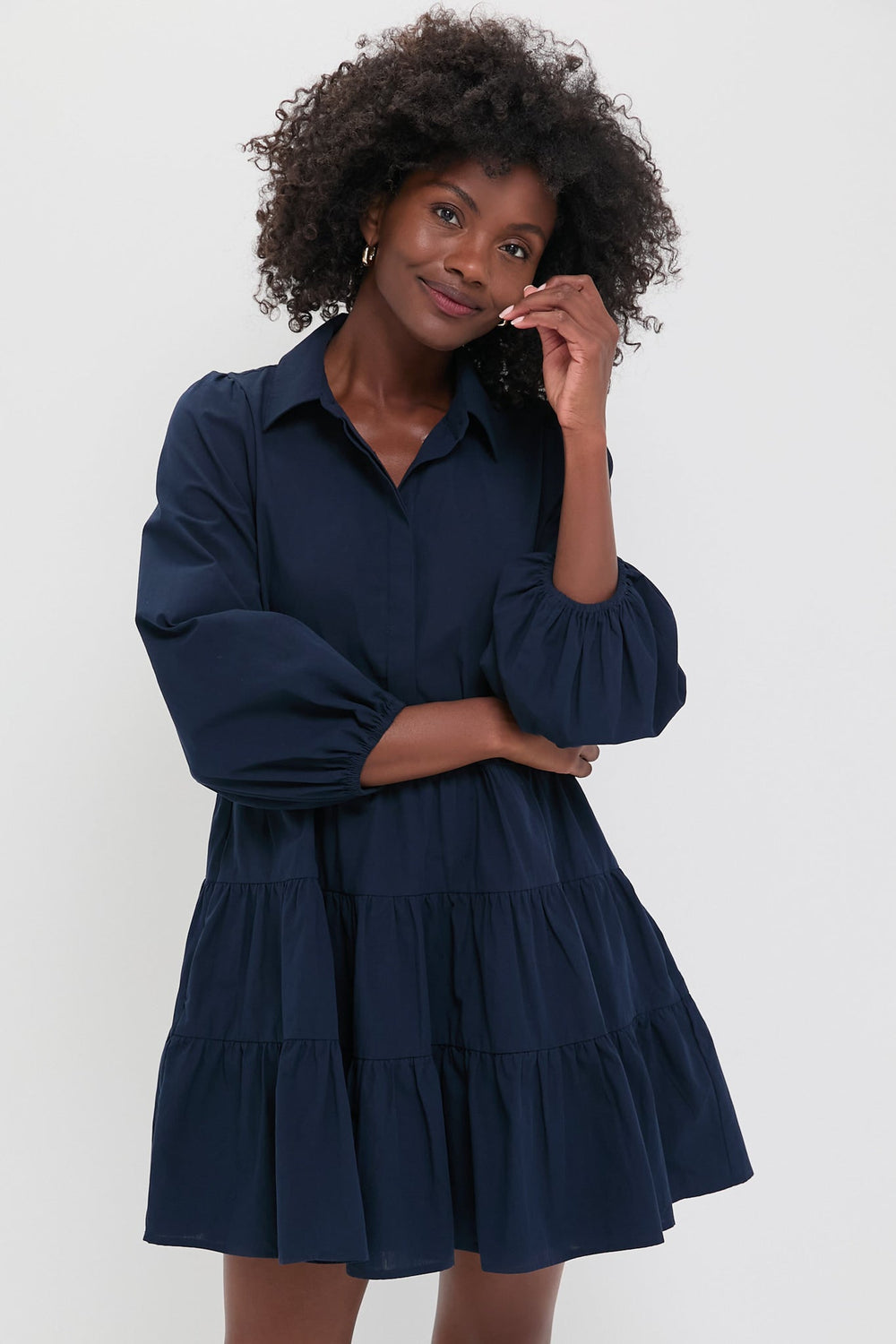 Navy Mabel Mini Dress