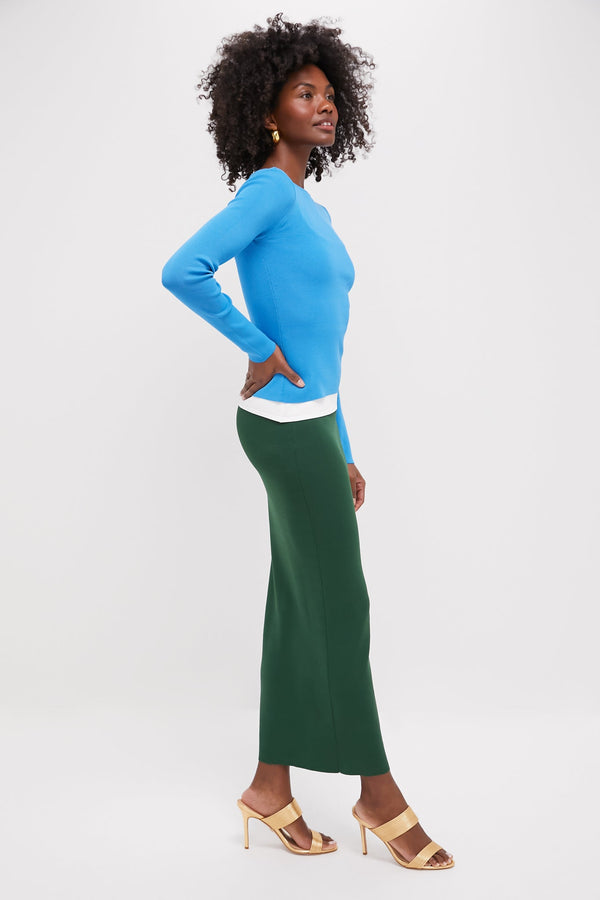 Jungle Sky and Ivory Carilo Dress