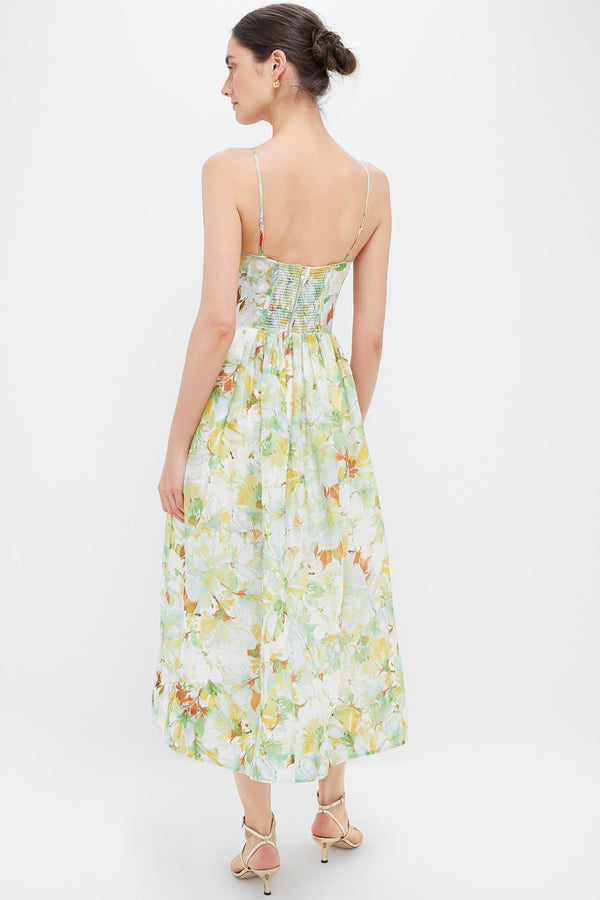 Terra Light Blue Alba Midi Dress