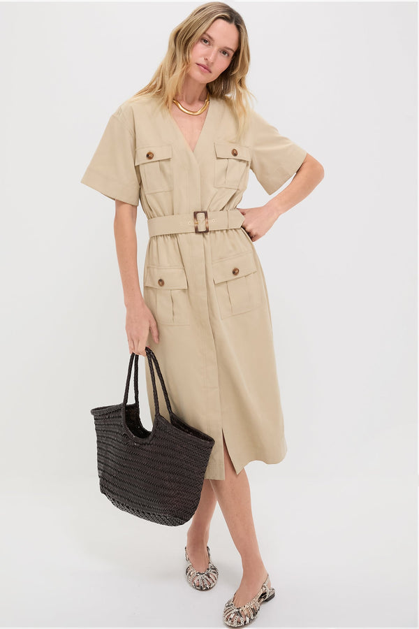 Fawn Twill Carine Dress