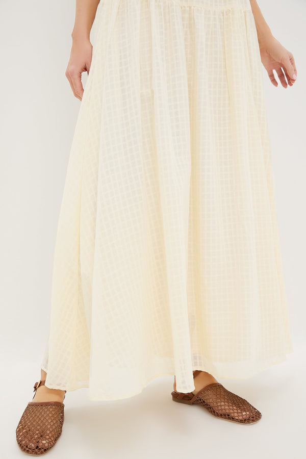Cream Chantelle Maxi Dress