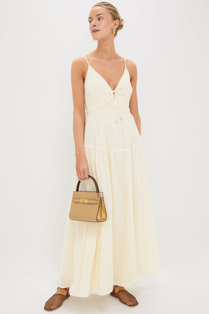 Cream Chantelle Maxi Dress