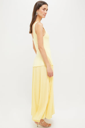 Buttercream Allana Sleeveless Maxi Dress