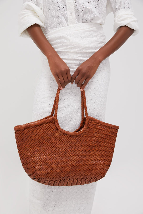 Tan Nantucket Basket