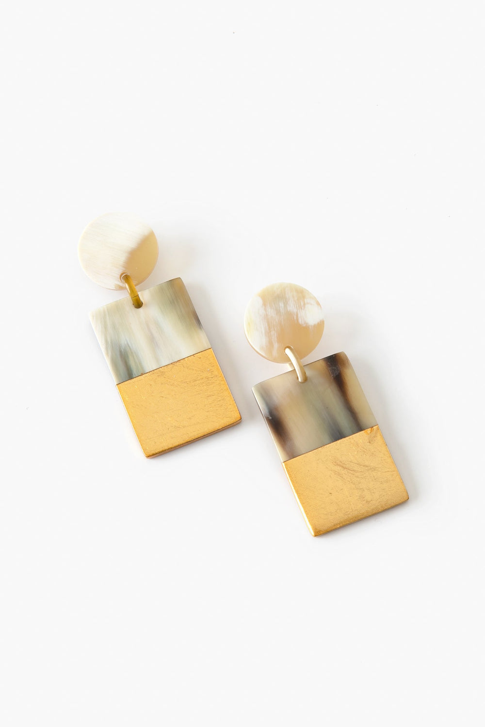 Gold Dipped Cabana Earrings