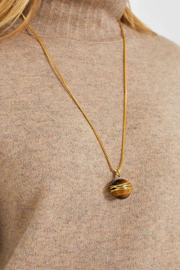 Tiger's Eye Regan Necklace