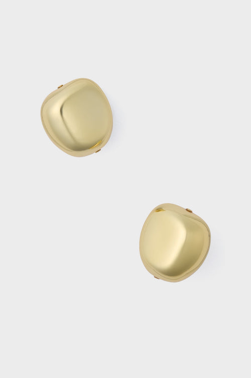 Gold Chunky Piper Studs