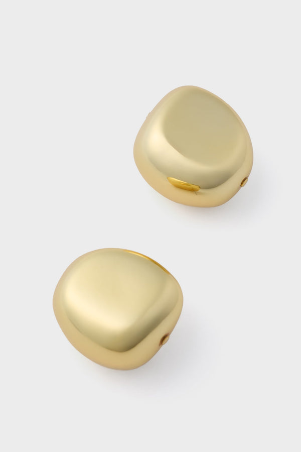 Gold Chunky Piper Studs