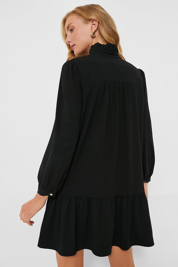 Black Crepe Palmerston Dress