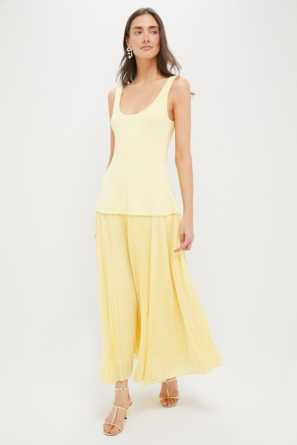 Buttercream Allana Sleeveless Maxi Dress