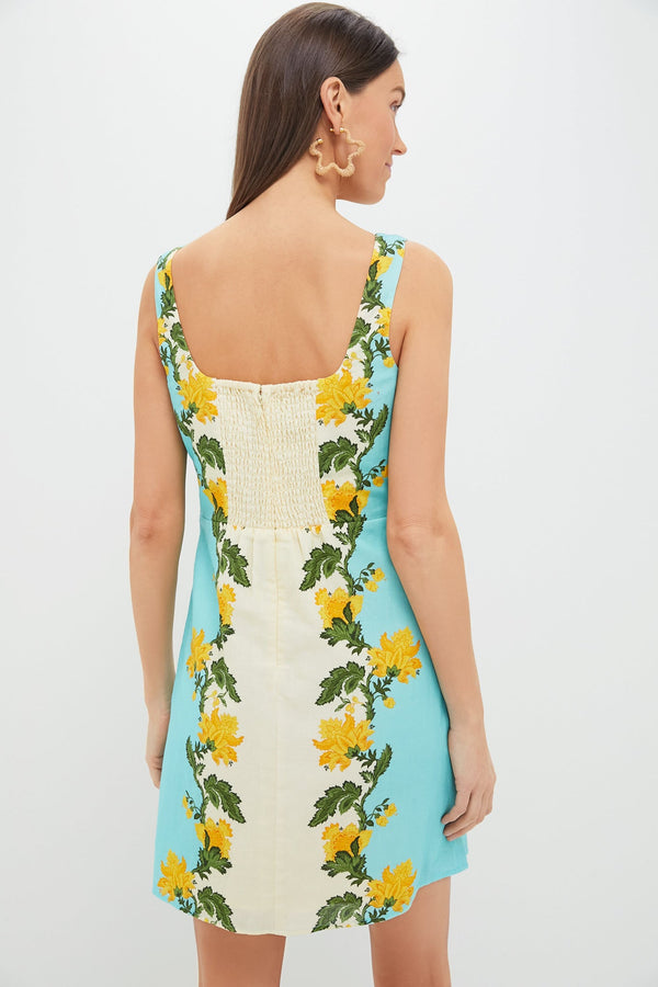 Aqua Mix Zander Mini Dress