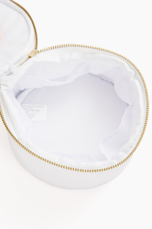 White Button Bag