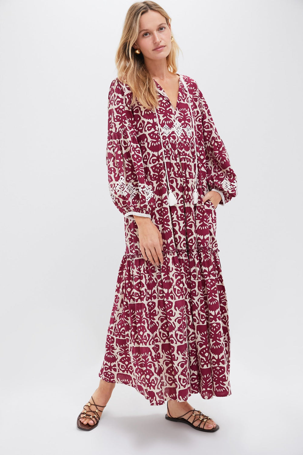 Aubergine Sannar Dress