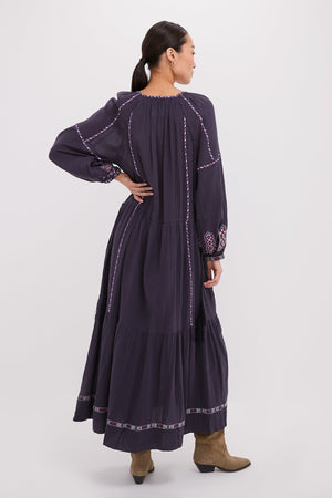 Faded Night and Lilac Florenza Dress