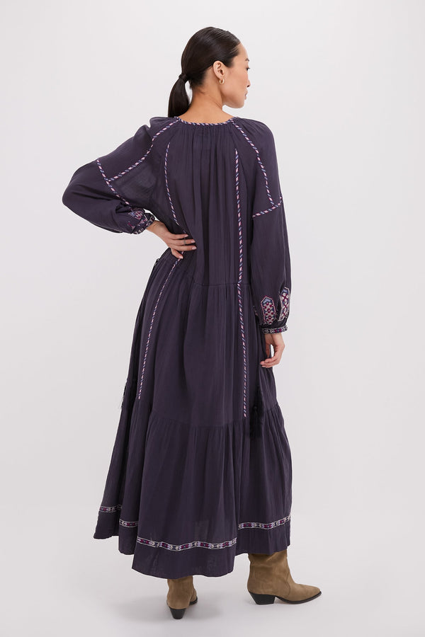 Faded Night and Lilac Florenza Dress